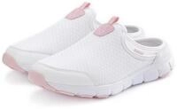 Sneaker LASCANA "Slip-On-Sneaker", Damen, Gr. 38, wei&szlig; (wei&szlig;, rose),...