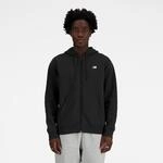 Sweatjacke NEW BALANCE "Sport Essentials Logo French Terry Full Zip", Herren, Gr. L,