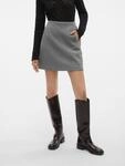 Minirock VERO MODA "VMFORTUNEALLISON HW SHORT SKIRT GA NOOS", Damen, Gr. XS (34),