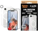 CARE BY PANZERGLASS Handyh&uuml;lle "Flagship 3-in-1 Set", transparent, Smartphones,