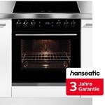 HANSEATIC Induktions Herd-Set "HBCO7210A1+HI46074CA", Energieeffizienz: A+,...