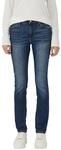 Slim-fit-Jeans S.OLIVER "Betsy", Damen, Gr. 34, L&auml;nge 30, blau (dunkelblau),