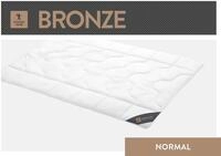 Baumwollbettdecke SPESSARTTRAUM "Bronze", wei&szlig;, B:155cm L:220cm, Bettdecken Bezug: