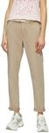 Chinohose S.OLIVER, Damen, Gr. 34, N-Gr, beige (sesame beige), Web, Obermaterial: 98%