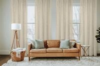 Vorhang HOME BASICS "SOFTY 2er Pack" Gr. 1, grau (taupe), B:140cm H:160cm, Polyester,