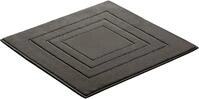 Badematte VOSSEN "Feeling" Gr. 2, grau (slate grau), H:10mm, Baumwolle, Badematten,