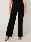 Treggings BASE LEVEL "Yarah", Damen, Gr. 36, L&auml;nge 32, schwarz, Web, Obermaterial: