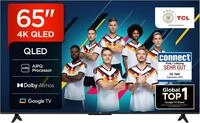 TCL QLED-Fernseher "65T69CX1", Energieeffizienz: F, schwarz, 65 &Prime;, Fernseher,