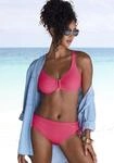 B&uuml;gel-Bikini-Top LASCANA "Italy", Damen, Gr. 44, Cup E, orange (koralle),