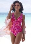 Badeanzug VIVANCE "Pretty", Damen, Gr. 34, Cup A/B, pink (pink bedruckt),