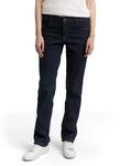 Straight-Jeans TOM TAILOR "LIVA", Damen, Gr. 28, L&auml;nge 32, blau (clean rinsed blau