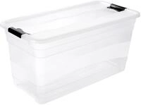 Organizer KEEEPER "cornelia", transparent, B:39,5cm H:40cm T:79,5cm, Kunststoff,