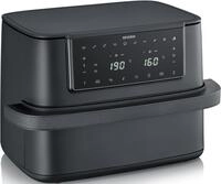 SEVERIN Hei&szlig;luftfritteuse "FR 2490 9 l "Flex Max Dual", schwarz, B:34,1cm H:29,8cm