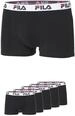 Boxer FILA "MAN BOXER SHORTS", Herren, Gr. S, schwarz, Obermaterial: 95%...