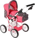 Kombi-Puppenwagen CHIC2000 "Leni", bunt (butterfly), Puppenwagen, KinderB:37cm H:68cm