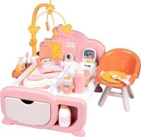 Puppenm&ouml;bel SMOBY "Baby Nurse Cocoon 3-in-1", rosa, Puppenm&ouml;bel, KinderB:59cm