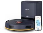 PHILIPS Saugroboter "mit Wischfunktion XU2100/15, mit 6.000pa Saugkraft", blau
