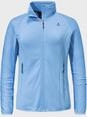 Fleecejacke SCH&Ouml;FFEL "Fleece Jk Style Cascata WMS", Damen, Gr. 38, blau (8105,