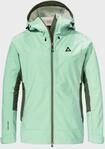 Outdoorjacke SCH&Ouml;FFEL "Softshell Jk Style Milagle WMS", Damen, Gr. 38, gr&uuml;n (6305,