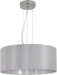 EGLO H&auml;ngeleuchte "MASERLO", grau (grau, silberfarben), 3, &Oslash; 53cm, Leuchten,