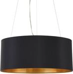 EGLO H&auml;ngeleuchte "MASERLO", schwarz (schwarz, goldfarben), 3, &Oslash; 53cm,...
