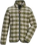 Fleecejacke KILLTEC "KOW 244 BYS FLC JCKT", Jungen, Gr. 152, olivgr&uuml;n, Oberseite: