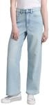 Weite Jeans TOM TAILOR DENIM "LINOU", Damen, Gr. S (36), L&auml;nge 30, blau (clean