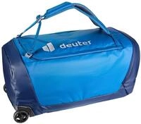 Reisetasche DEUTER "Duffel Pro Roller 90", Damen, Gr. B/H/T: 43cm x 86cm x 35cm, blau