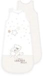 Babyschlafsack BABY BEST "Lieblingsmensch", Baby, Gr. L: 110cm, beige, Bezug: 100%