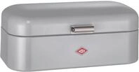 Brotkasten WESCO "Grandy - Brotdose", grau, B:25,5cm H:16,5cm L:41cm, Stahlblech,