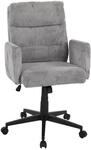 Drehstuhl DUO COLLECTION "Drehstuhl Charly", grau (grau, schwarz), B:63cm H:97cm