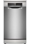 BOSCH Standgeschirrsp&uuml;ler "SPS6EMI21E", Energieeffizienz: B, silber (geb&uuml;rsteter