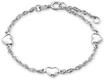 Armband AMOR "Herz", silber (silberfarben), Armb&auml;nder, M&auml;dchen, 14cm, Silber...