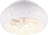 REALITY LEUCHTEN Deckenleuchte "BIDAR mit Ventilator, Deckenventilator mit Licht inkl