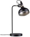 PAULMANN Tischleuchte "Juna", schwarz (schwarz matt, champagner), 1, H: 51cm, 1 Stk.,