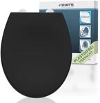 WC-Sitz SCH&Uuml;TTE, schwarz, B:37,1cm L:44,7cm, Duroplast, WC-Sitze, WC-Sitz,