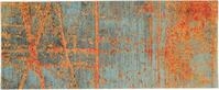 L&auml;ufer "Rustic" Gr. 16, grau, B:70cm H:9mm L:120cm, Kunstfaser, WASH+DRY BY
