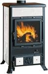Kaminofen LA NORDICA "&raquo;Rossella R1&laquo; - bianco infinity liberty", wei&szlig; (schwarz),