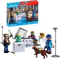 Konstruktions-Spielset PLAYMOBIL "Diamentenraub (71876), Action Heroes", bunt,