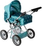 Kombi-Puppenwagen CHIC2000 "Leni", blau (sternchen t&uuml;rkis), Puppenwagen,