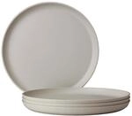 Speiseteller MEPAL "Essteller Silueta &oslash; 26 cm 4er Set", wei&szlig; (nordic wei&szlig;),