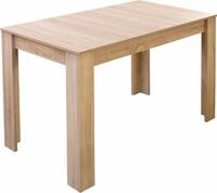 Esstisch M&Auml;USBACHER "TOPSELLER", braun (eiche s&auml;gerau), B:110cm H:75cm T:60cm,