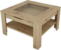 Couchtisch BYLIVING "RALPH", braun (artisan eiche (eiche, optik), artisan eiche