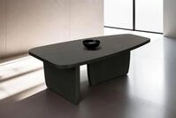 Couchtisch BYLIVING "Bolt", schwarz (schwarz, schwarz, schwarz), B:115cm H:36,5cm