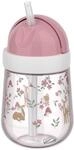 Kinderbecher MEPAL "Strohhalmbecher Mio 300 ml", rosa (fairy garden), 1 tlg.,