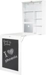 Klapptisch HOME AFFAIRE "York Schreibtisch", wei&szlig; (wei&szlig;, wei&szlig;, wei&szlig;), B:75,5cm