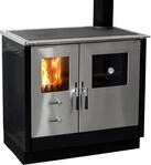 Festbrennstoffherd FIREFIX "&raquo;MAAS&laquo; Heizen, Kochen & Backen, Backfach mit",...