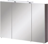 Spiegelschrank SCHILDMEYER "Dorina, Spiegelschrank, Made in Germany, B: 90 cm", grau