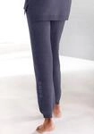 Strickhose ELBSAND, Damen, Gr. 44/46, N-Gr, blau (blau meliert), Feinstrick,