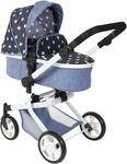 Kombi-Puppenwagen CHIC2000 "Mika", blau (sternchen blau), Puppenwagen, KinderB:41cm